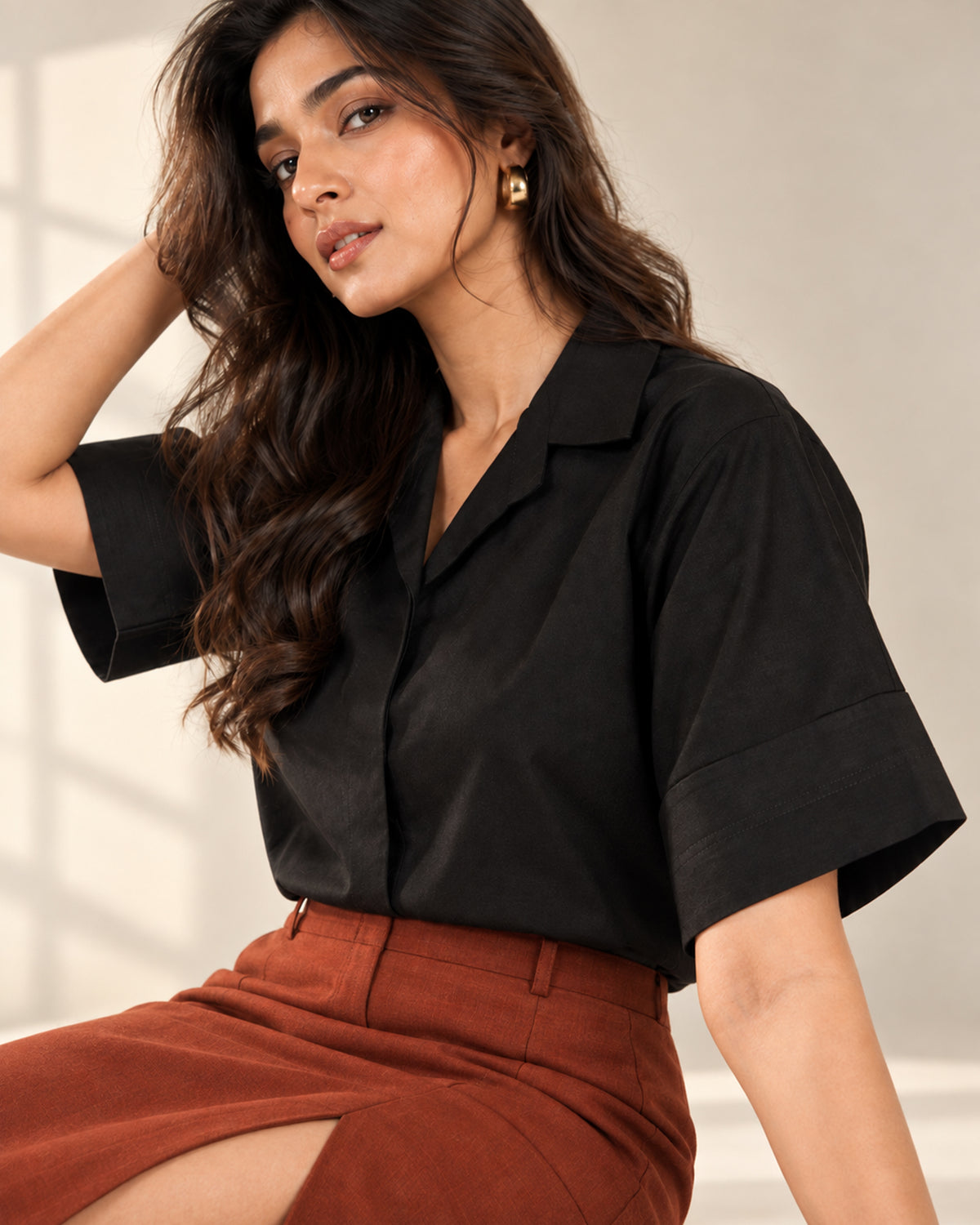 Black Casual Shirt